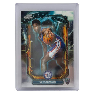2025-26 Topps Chrome VJ Edgecombe Extraterrestrial Rookie #ET-15