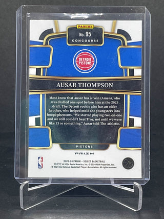 2023-24 Panini Select Ausar Thompson Orange Flash Concourse - No. 95