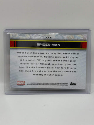 2026 Topps Chrome Marvel Spider-Man Green Raywave Refractor 71/99