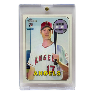 2018 Topps Heritage Shohei Ohtani High Number RC #600