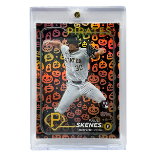 2024 Topps Update Paul Skenes Jack O'Lantern Rookie SSP #US288