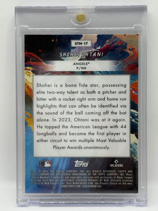 2024 Topps Chrome Cosmic Stars In The Night Shohei Ohtani #STN-17