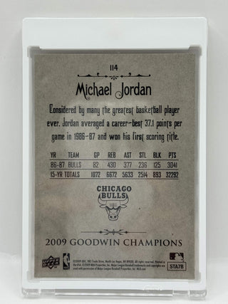 2009 Upper Deck Goodwin Champions Michael Jordan #114