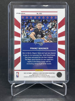 2021-22 Chronicles Hometown Heroes Franz Wagner Red RC 048/149