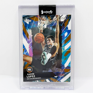 2025-26 Topps NBL Karim Lopez Gold 22/50