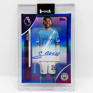 2025-26 Topps Sávio Blue Variation Auto 005/150