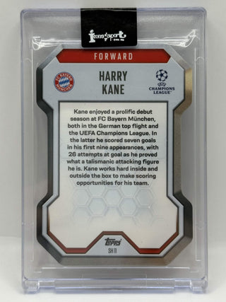 2024-25 Topps Match Attax UEFA Harry Kane Chrome Shield Die-Cut #SH11