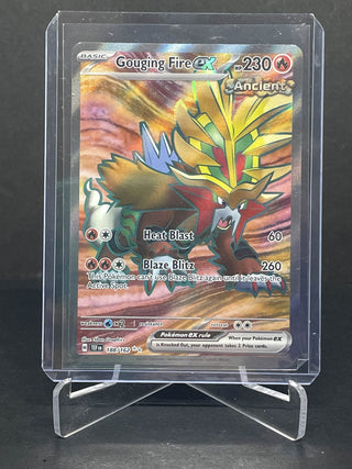 2024 Pokémon TCG Temporal Forces Gouging Fire EX 188/162