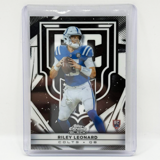 2025 Topps Chrome Black Riley Leonard Rookie Variation #RV-12