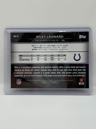 2025 Topps Chrome Black Riley Leonard Rookie Variation #RV-12