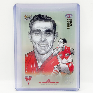 2007 Select AFL Champions Adam Goodes Gem Sketch #GC14
