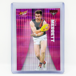 2022 Select AFL Prestige Zach Merrett Pink 014/325