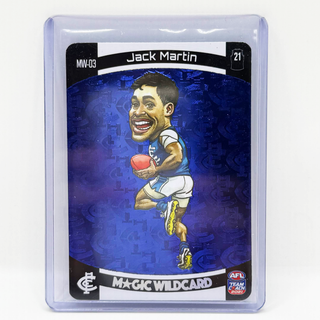 2022 AFL Team Coach Jack Martin Magic Wildcard #MW-03