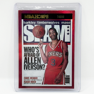 2021-22 Panini Hoops Allen Iverson SLAM Red #SLAM 18