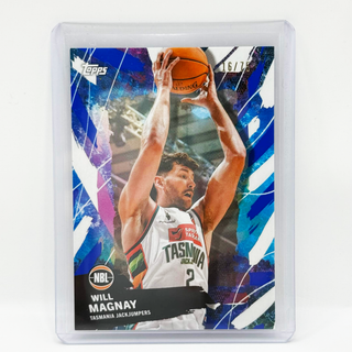 2025-26 Topps NBL Will Magnay Blue 16/75