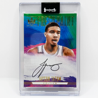 2017-18 Panini Court Kings Jayson Tatum Fresh Paint On-Card Auto #FP1-JAT