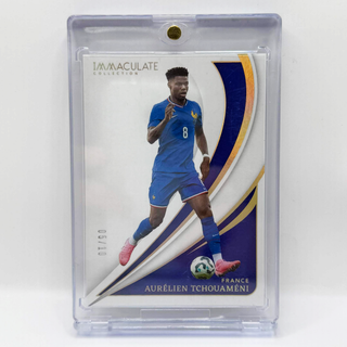 2024-25 Panini Immaculate Collection Aurélien Tchouaméni Base Gold 05/10