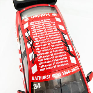1:18 Holden Bathurst Tribute Diecast – Signed by Whincup, Lowndes, Tander & Van Gisbergen