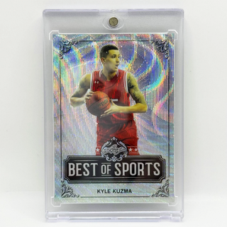 2019 Leaf Best Of Sports Kyle Kuzma Silver Wave #M-08