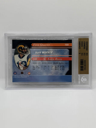 1999 Collectors Edge Odyssey Kurt Warner First Quarter BGS 9.5 Gem Mint