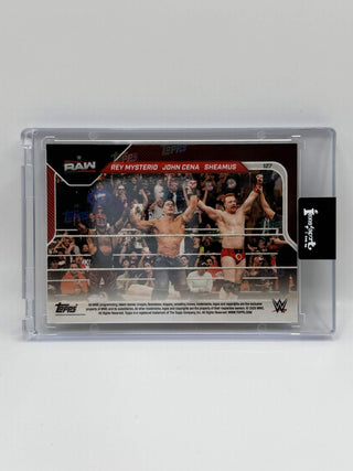 2025 Topps NOW 'Fifteen Knuckle Shuffle' Seals Cenas Final Win On RAW #127