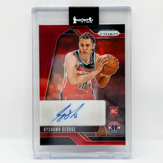 2024-25 Panini Prizm Kyshawn George Rookie Auto Red 72/99