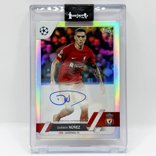 2022-23 Topps UEFA Club Competitions Darwin Núñez Auto #A-DN