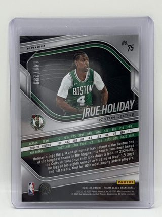 2024-25 Panini Prizm Black Jrue Holiday Red Prizm 149/299