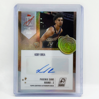 2025-26 Topps Signature Class Koby Brea Signature Blend Rookie Auto