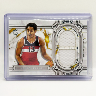 2023-24 Topps Royalty Collection Jordan Poole Regalia Relic 77/99