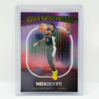 2024-25 Panini Hoops Skyview Stephon Castle RC - No. 3