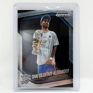 2024-25 Panini Prizm Black Shai Gilgeous-Alexander Finals MVP - No. 164