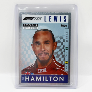 2025 Topps F1 Turbo Attax Lewis Hamilton Icons Of The Grid #311