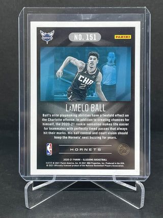 2020-21 Panini Illusions LaMelo Ball RC - No. 151