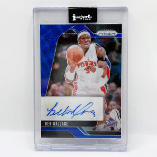 2024-25 Panini Prizm Ben Wallace Blue Wave Prizm Auto #SIG-BWP