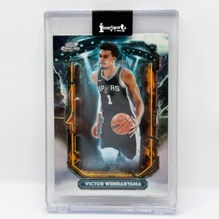 2025-26 Topps Chrome Victor Wembanyama Extraterrestrial Refractor #ET-7