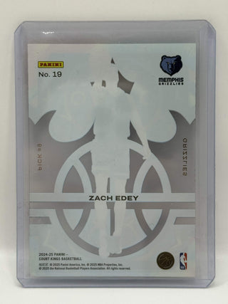 2024-25 Panini Court Kings Zach Edey Acetate RC - No. 19