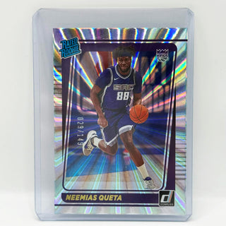 2021-22 Panini Donruss Rated Rookie Neemias Queta Holo Laser 029/149