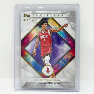 2025-26 Topps Inception Amen Thompson Purple 038/125