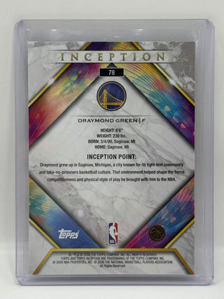 2025-26 Topps Inception Draymond Green Pink 69/99