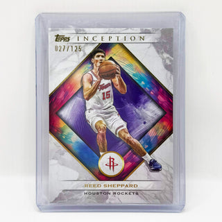 2025-26 Topps Inception Reed Sheppard Purple 027/125