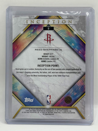 2025-26 Topps Inception Reed Sheppard Purple 027/125