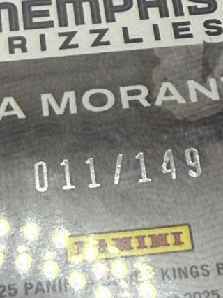 2024-25 Panini Court Kings Self Expression Ja Morant Ruby 011/149