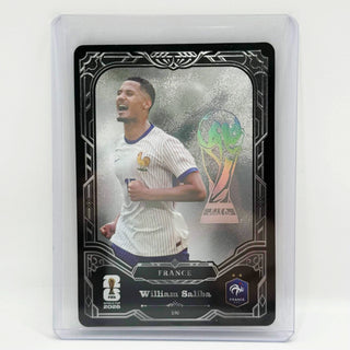 2026 Panini Adrenalyn XL FIFA World Cup William Saliba Silver Hologram #590