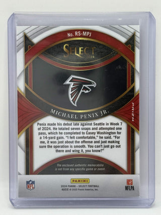2024 Panini Select Michael Penix Jr Rookie Swatches #RS-MPJ