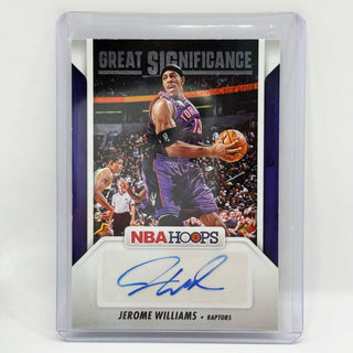 2024-25 Panini Hoops Great Significance Jerome Williams Auto #GS-JRW