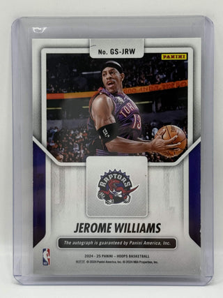 2024-25 Panini Hoops Great Significance Jerome Williams Auto #GS-JRW