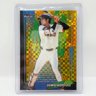 2026 Topps Finest Jung Hoo Lee Gold X-Fractor #65