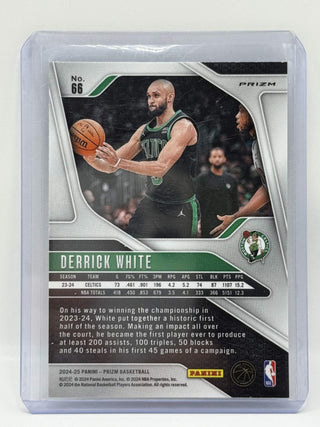 2024-25 Panini Prizm Derrick White Glitter Prizm - No. 66