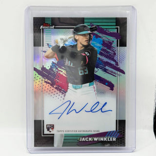 2026 Topps Finest Jack Winter Refractor Rookie Auto #PA-JWI